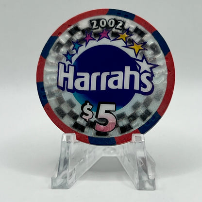 Harrah's Las Vegas Nevada 2002 LE $5 Casino Chip V7045