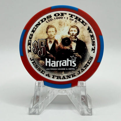Harrah's Las Vegas Nevada 2002 LE $5 Casino Chip E0932