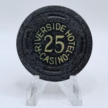 Riverside Hotel Reno Nevada 1949 LE $25 Casino Chip N5486