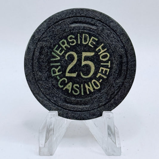 Riverside Hotel Reno Nevada 1949 LE $25 Casino Chip N5486