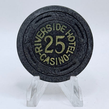 Riverside Hotel Reno Nevada 1949 LE $25 Casino Chip N5486