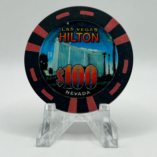 Las Vegas Hilton Las Vegas Nevada 2005 $100 Casino Chip E4187