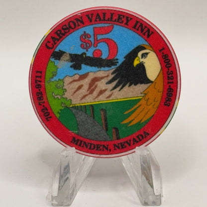 Carson Valley Inn Minden Nevada 1994 LE $5 Casino Chip N0562