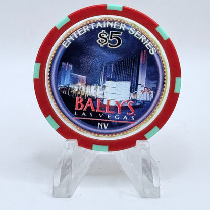 Bally's Las Vegas Nevada 1997 'Jeff Foxworthy' LE $5 Casino Chip N9288
