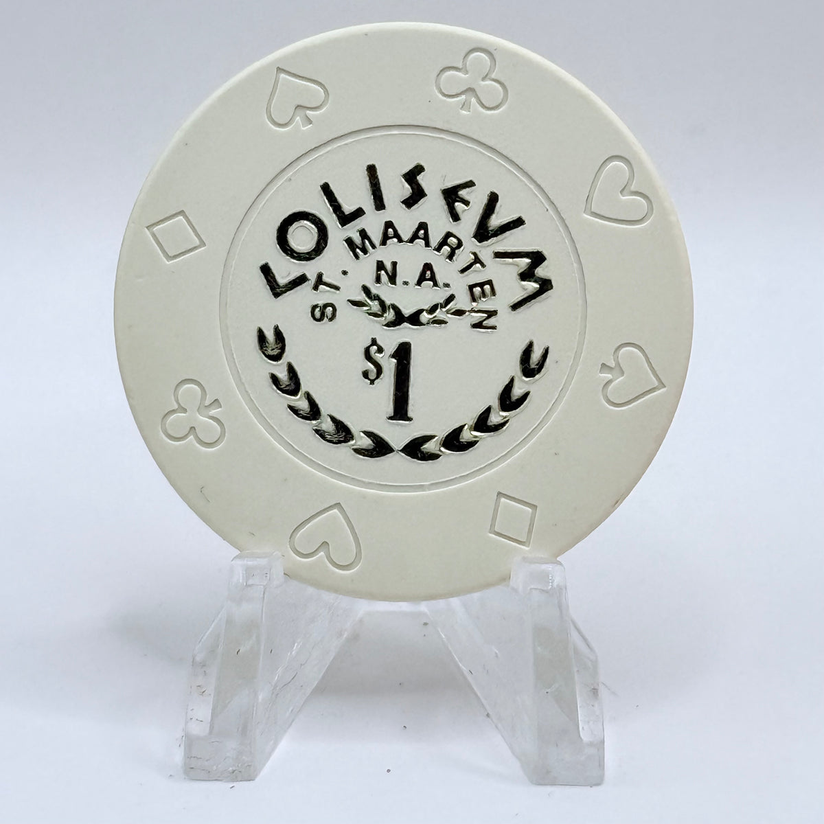 Coliseum Philipsburg St Maarten $1 Casino Chip