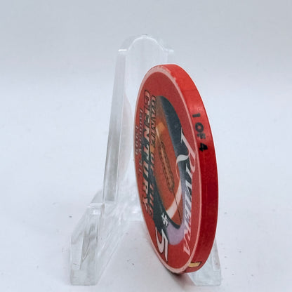 Riviera Las Vegas Nevada 1999 'Game Of The Century Superbowl' LE $5 Casino Chip V3329