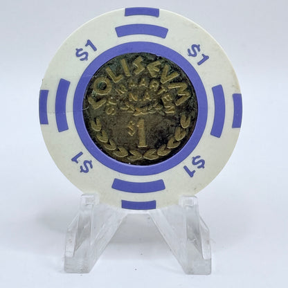 Coliseum Philipsburg St Maarten $1 Casino Chip