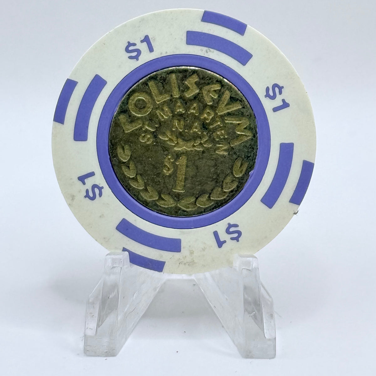 Coliseum Philipsburg St Maarten $1 Casino Chip