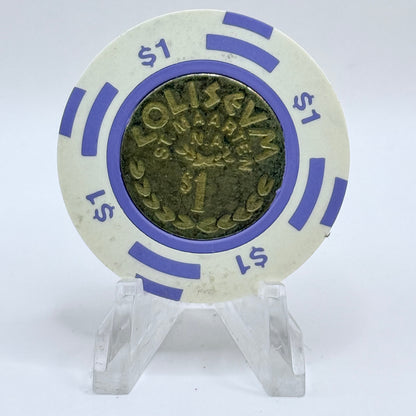 Coliseum Philipsburg St Maarten $1 Casino Chip