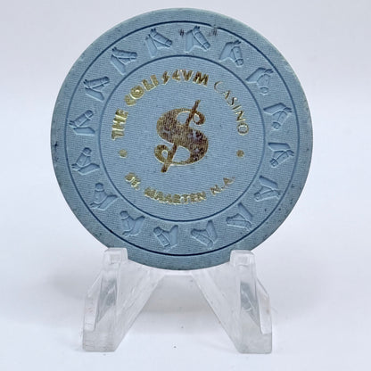 Coliseum Philipsburg St Maarten $1 Casino Chip