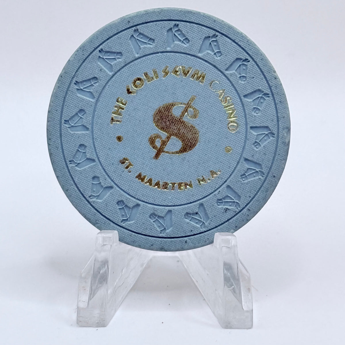 Coliseum Philipsburg St Maarten $1 Casino Chip