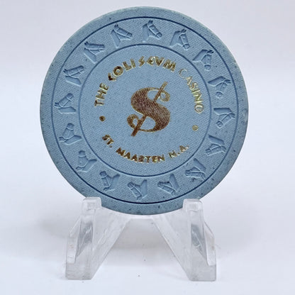 Coliseum Philipsburg St Maarten $1 Casino Chip