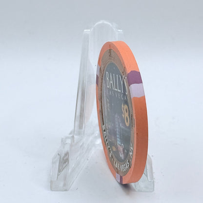 Bally's Las Vegas Nevada 2010 'Year Of The Tiger' LE $8 Casino Chip E9500