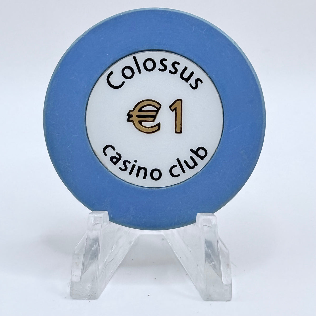 Colossus Casino Club Dublin Ireland €1 Casino Chip
