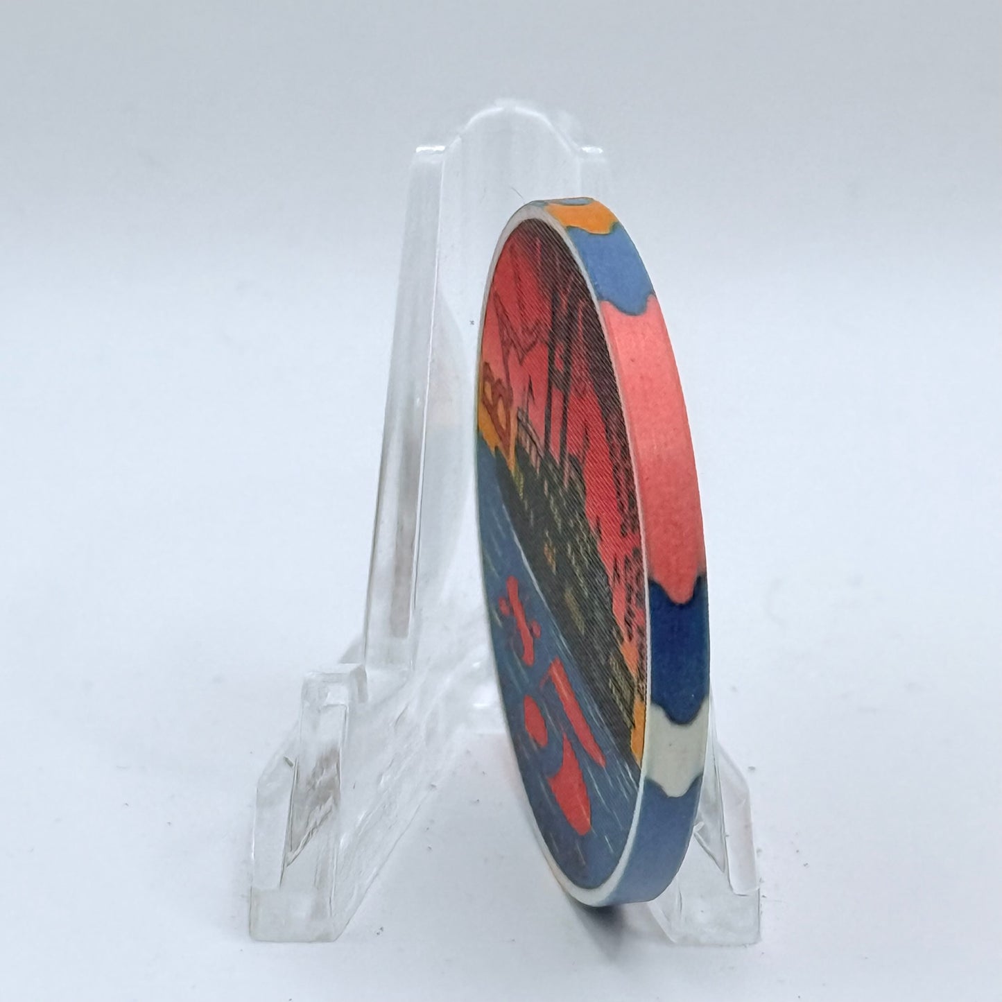 Bally's Reno Nevada 1992 'New Years Steamboat' LE $5 Casino Chip N6039