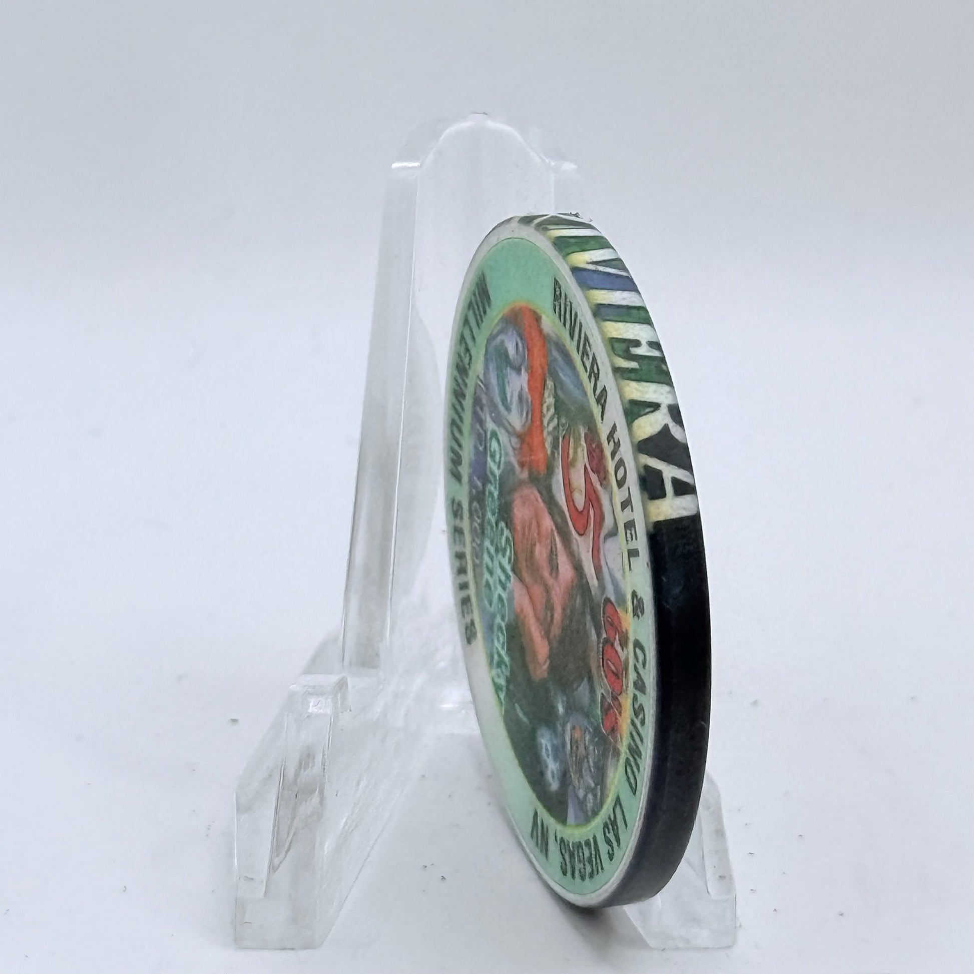 Riviera Las Vegas Nevada 1999 'Millennium Series - 60's' LE $5 Casino Chip V5403