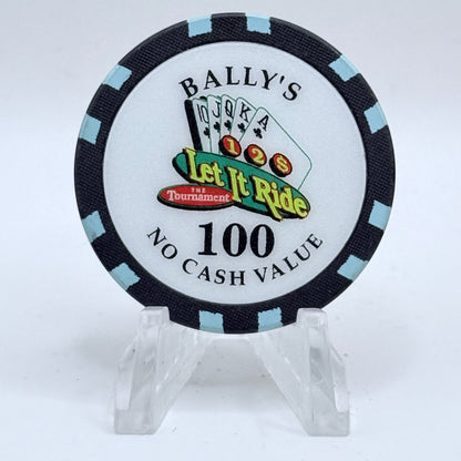 Bally's Las Vegas Nevada 1996 Series 27 $100 NCV Casino Chip N7974