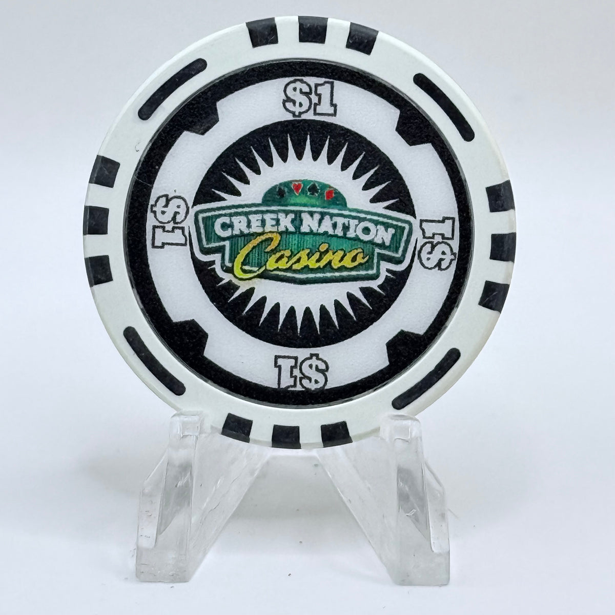 Creek Nation Bingo - Tulsa Tulsa Oklahoma $1 Casino Chip