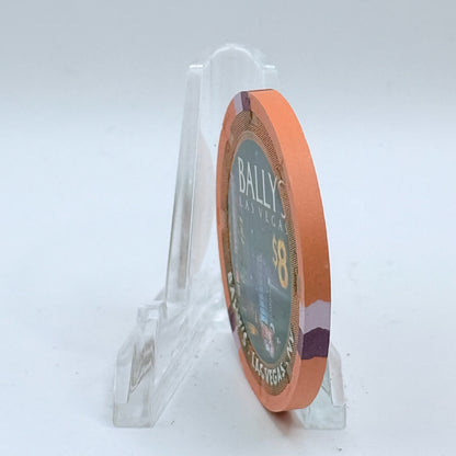 Bally's Las Vegas Nevada 2012 'Year Of The Dragon' LE $8 Casino Chip D0391