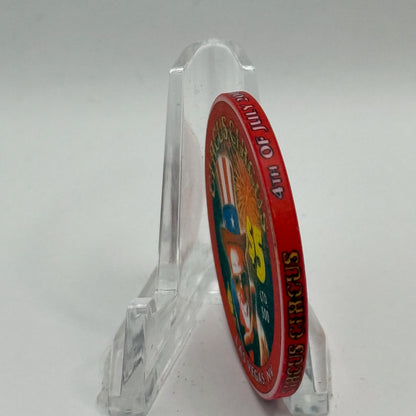 Circus Circus Las Vegas Nevada 2000 '4th Of July' LE $5 Casino Chip V6522