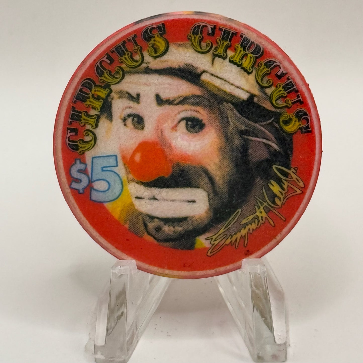 Circus Circus Reno Nevada 1998 LE $5 Casino Chip N9487