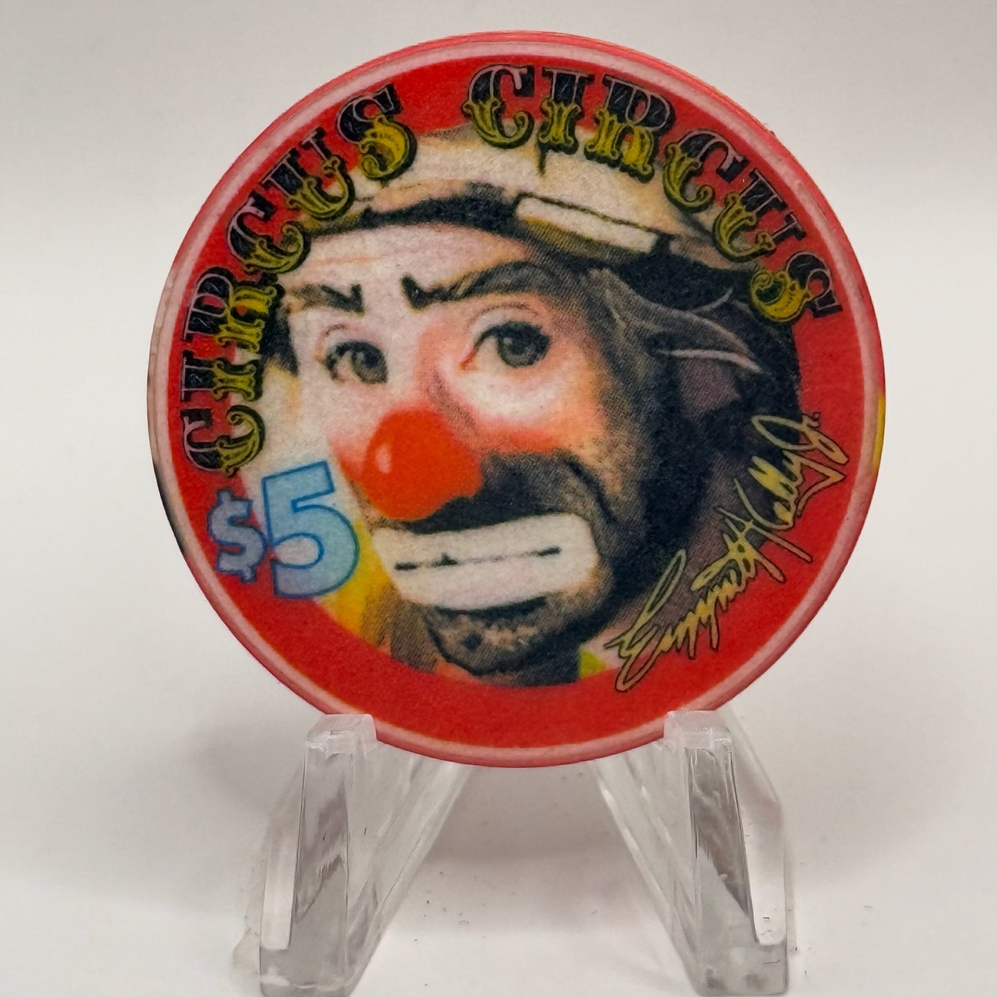Circus Circus Reno Nevada 1998 LE $5 Casino Chip N9488