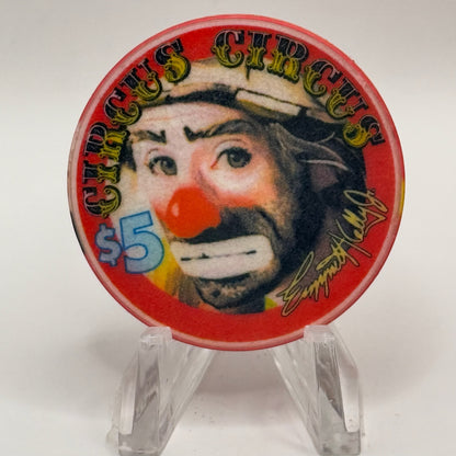 Circus Circus Reno Nevada 1998 LE $5 Casino Chip N9488
