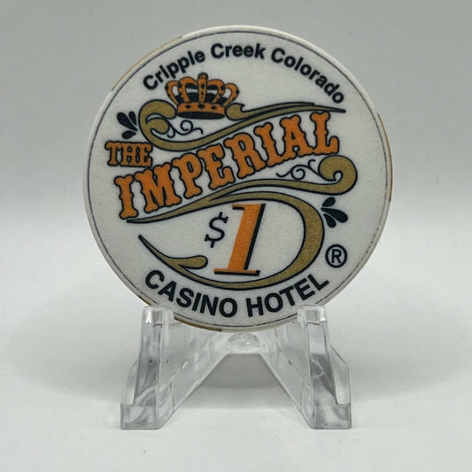 Imperial Cripple Creek Colorado 1996 LE $1 Casino Chip
