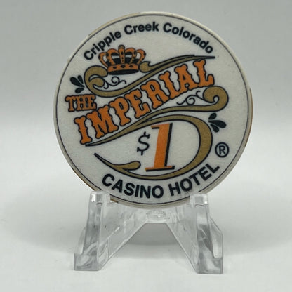 Imperial Cripple Creek Colorado 1996 LE $1 Casino Chip