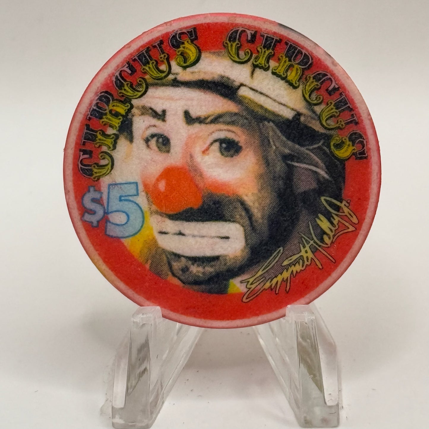 Circus Circus Reno Nevada 1998 LE $5 Casino Chip N9490
