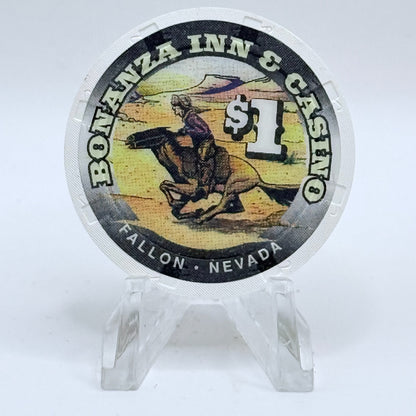 Bonanza Inn Fallon Nevada 1997 $1 Casino Chip N9354