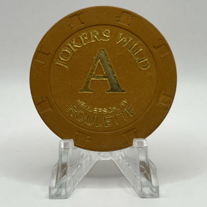 Jokers Wild Henderson Nevada 1998 Series 1 Roulette Casino Chip V2855