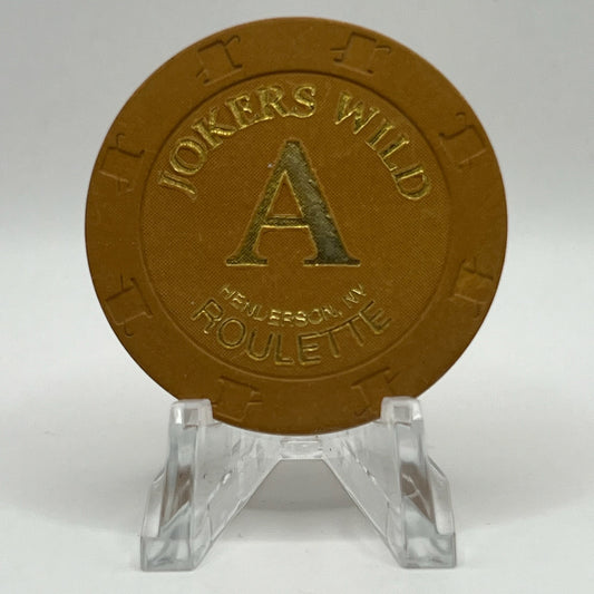 Jokers Wild Henderson Nevada 1998 Series 1 Roulette Casino Chip V2855