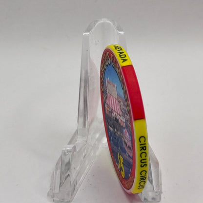 Circus Circus Las Vegas Nevada 2005 'Celebrating 100 Years' LE $5 Casino Chip E4408