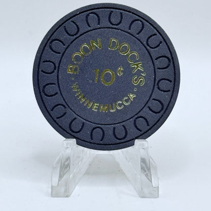 Boon Dock's Winnemucca Nevada 1981 $0.10 Casino Chip N4422