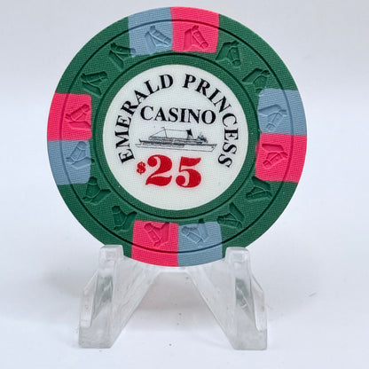 Emerald Princess Brunswick Georgia Series 3 $25 Casino Chip