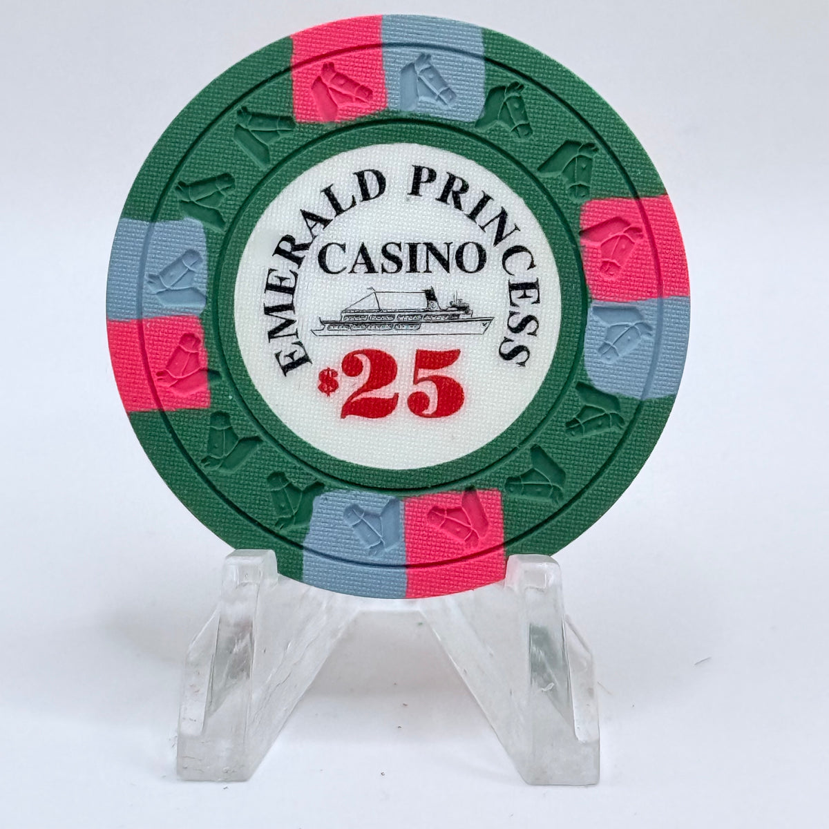 Emerald Princess Brunswick Georgia Series 3 $25 Casino Chip