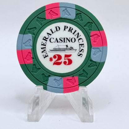 Emerald Princess Brunswick Georgia Series 3 $25 Casino Chip