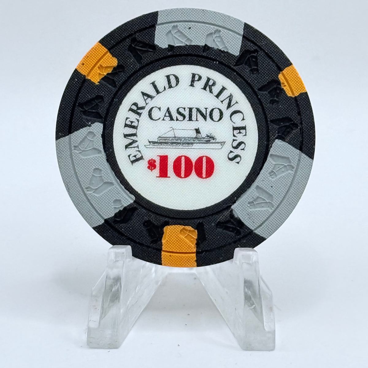 Emerald Princess Brunswick Georgia Series 5 $100 Casino Chip