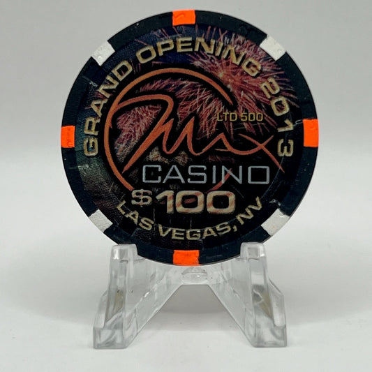 Max Casino Las Vegas Nevada Grand Opening 2013 LE $100 Casino Chip D1256