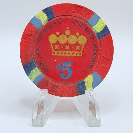 Crown New Orleans Louisiana Series 3 $5 Casino Chip
