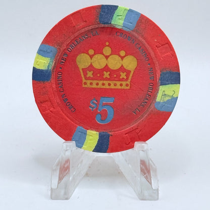 Crown New Orleans Louisiana Series 3 $5 Casino Chip