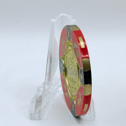 Hollywood Park Casino Inglewood California 2005 'Year Of The Rooster' LE $8 Casino Chip