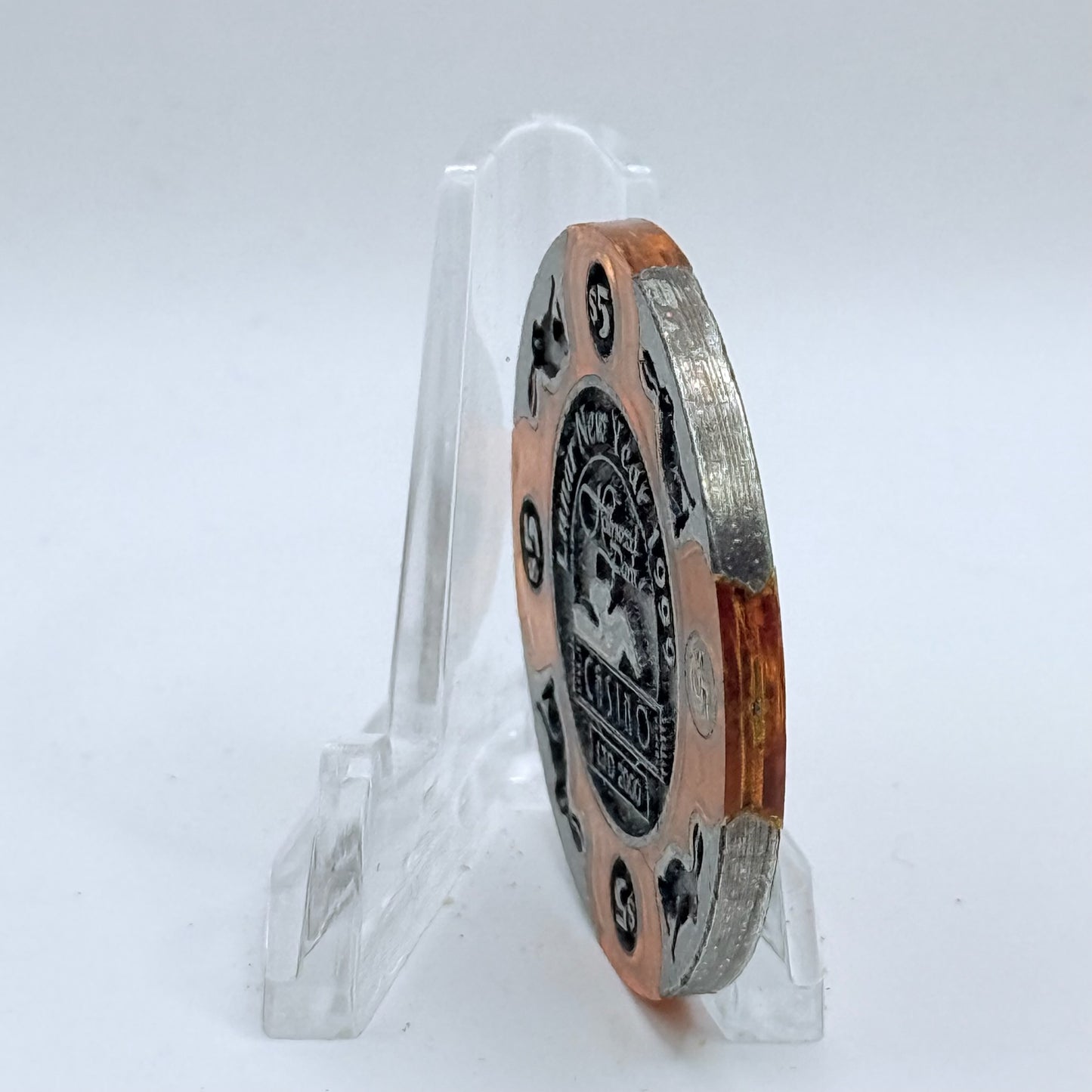 Hollywood Park Casino Inglewood California 1999 'Year Of The Rabbit' LE $5 Casino Chip