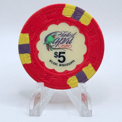 Isle of Capri (Riverboat) Biloxi Mississippi Series 8 $5 Casino Chip