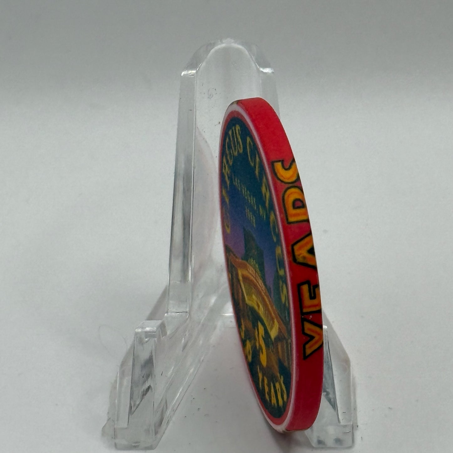 Circus Circus Las Vegas Nevada 1998 '30 Years' LE $5 Casino Chip V2276
