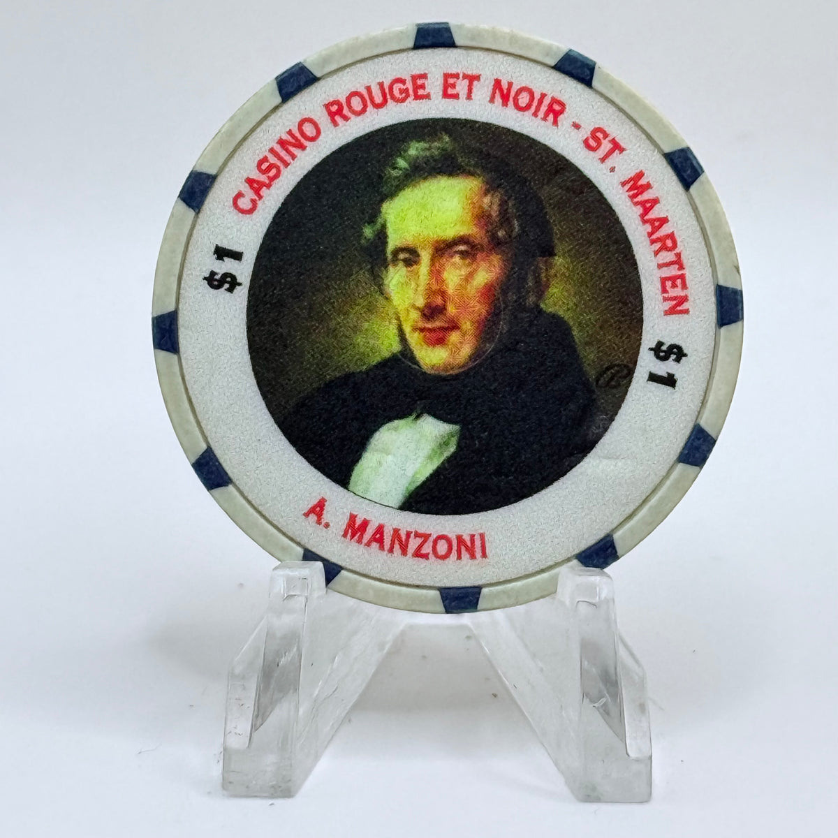 Rouge et Noir Philipsburg St Maarten Series 4 $1 Casino Chip