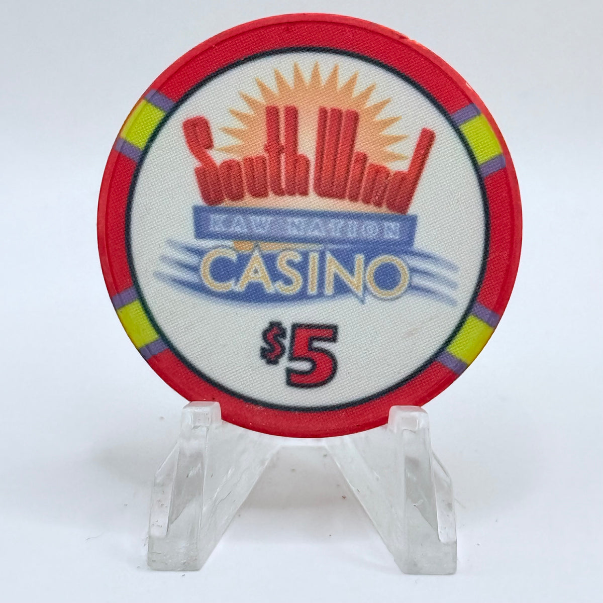 SouthWind - Newkirk Newkirk Oklahoma 2008 $5 Casino Chip