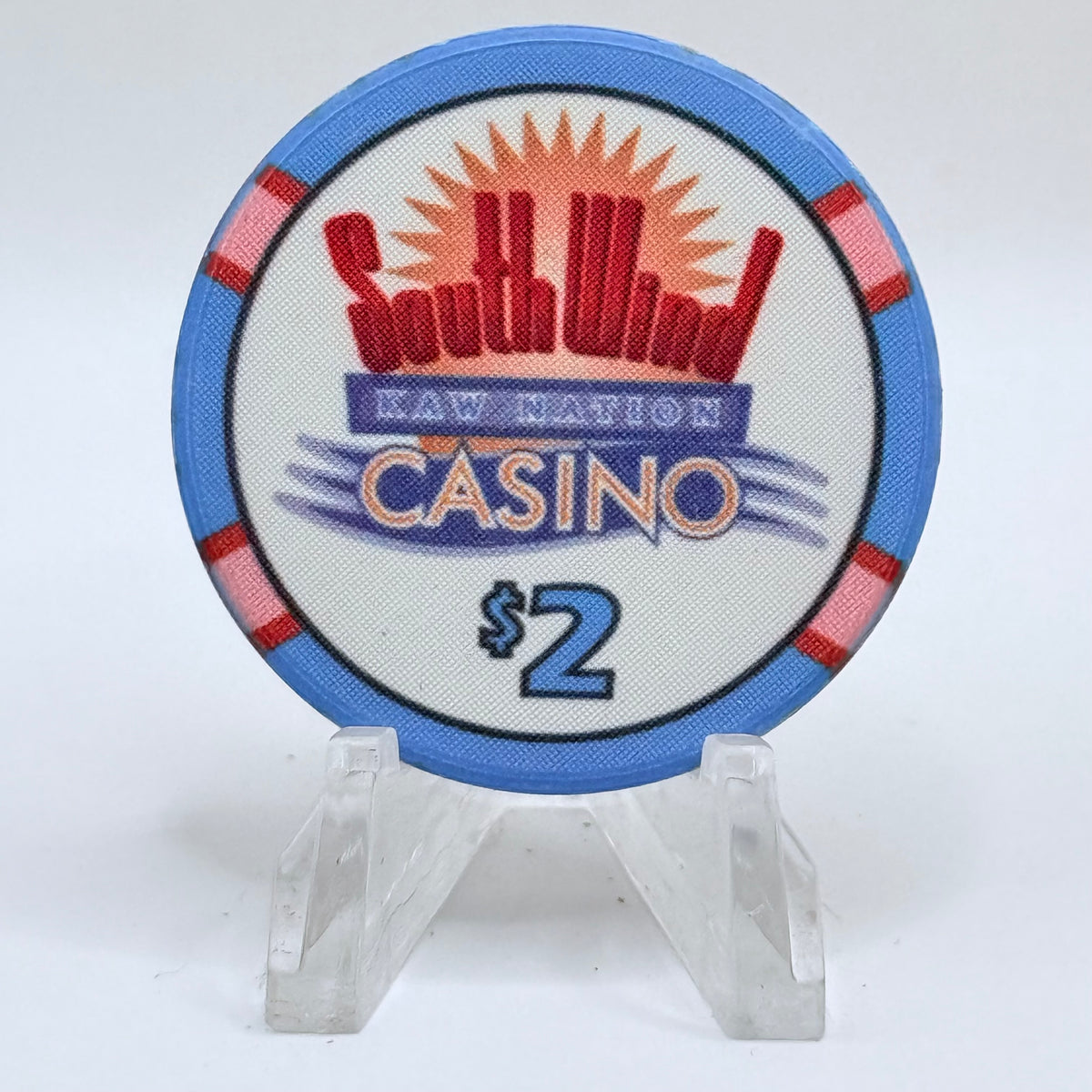 SouthWind - Newkirk Newkirk Oklahoma 2008 $2 Casino Chip