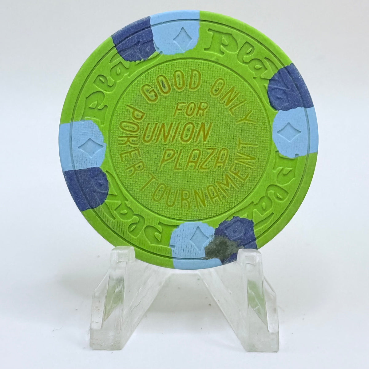 Union Plaza Las Vegas Nevada 1980s $25 NCV Casino Chip V7583